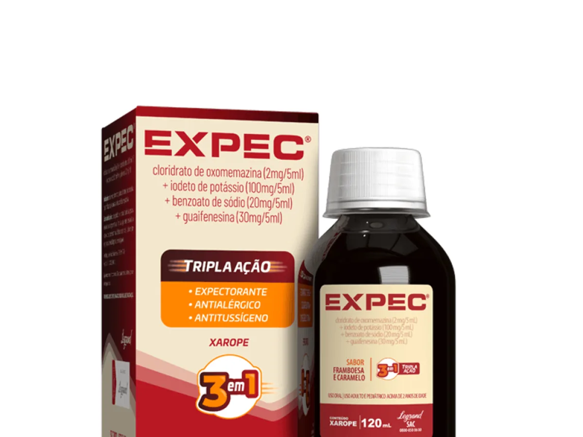Expectorante Expec Tripla Ação 120ml Xarope